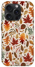 Load image into Gallery viewer, Watercolor Fall Leaves - Phone Case