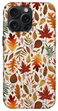 Load image into Gallery viewer, Watercolor Fall Leaves - Phone Case