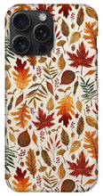 Load image into Gallery viewer, Watercolor Fall Leaves - Phone Case