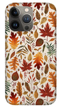 Load image into Gallery viewer, Watercolor Fall Leaves - Phone Case
