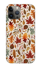 Load image into Gallery viewer, Watercolor Fall Leaves - Phone Case