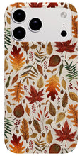 Load image into Gallery viewer, Watercolor Fall Leaves - Phone Case
