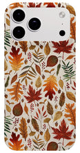 Load image into Gallery viewer, Watercolor Fall Leaves - Phone Case