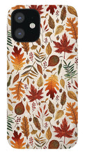 Load image into Gallery viewer, Watercolor Fall Leaves - Phone Case