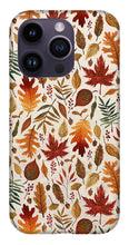 Load image into Gallery viewer, Watercolor Fall Leaves - Phone Case