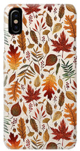 Load image into Gallery viewer, Watercolor Fall Leaves - Phone Case