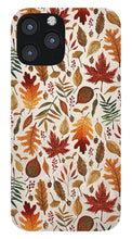 Load image into Gallery viewer, Watercolor Fall Leaves - Phone Case