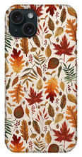 Load image into Gallery viewer, Watercolor Fall Leaves - Phone Case