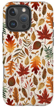 Load image into Gallery viewer, Watercolor Fall Leaves - Phone Case
