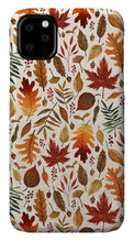 Load image into Gallery viewer, Watercolor Fall Leaves - Phone Case