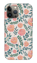 Load image into Gallery viewer, Watercolor Floral Pattern - Phone Case