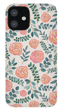Load image into Gallery viewer, Watercolor Floral Pattern - Phone Case
