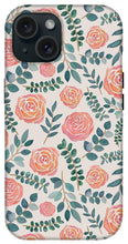 Load image into Gallery viewer, Watercolor Floral Pattern - Phone Case
