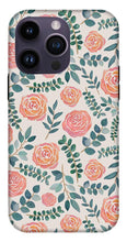 Load image into Gallery viewer, Watercolor Floral Pattern - Phone Case