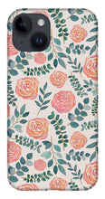 Load image into Gallery viewer, Watercolor Floral Pattern - Phone Case