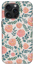 Load image into Gallery viewer, Watercolor Floral Pattern - Phone Case