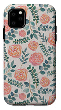Load image into Gallery viewer, Watercolor Floral Pattern - Phone Case