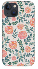 Load image into Gallery viewer, Watercolor Floral Pattern - Phone Case