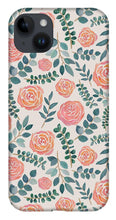 Load image into Gallery viewer, Watercolor Floral Pattern - Phone Case