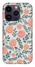 Load image into Gallery viewer, Watercolor Floral Pattern - Phone Case
