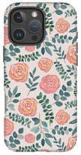 Load image into Gallery viewer, Watercolor Floral Pattern - Phone Case