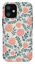 Load image into Gallery viewer, Watercolor Floral Pattern - Phone Case