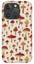 Load image into Gallery viewer, Watercolor Mushroom Pattern - Phone Case