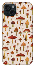Load image into Gallery viewer, Watercolor Mushroom Pattern - Phone Case