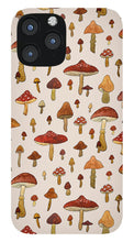 Load image into Gallery viewer, Watercolor Mushroom Pattern - Phone Case