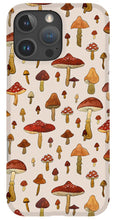 Load image into Gallery viewer, Watercolor Mushroom Pattern - Phone Case
