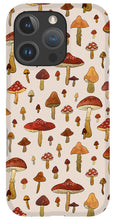 Load image into Gallery viewer, Watercolor Mushroom Pattern - Phone Case