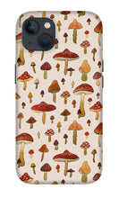 Load image into Gallery viewer, Watercolor Mushroom Pattern - Phone Case