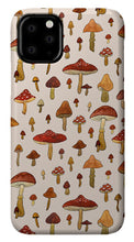 Load image into Gallery viewer, Watercolor Mushroom Pattern - Phone Case