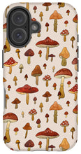 Load image into Gallery viewer, Watercolor Mushroom Pattern - Phone Case