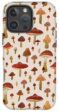 Load image into Gallery viewer, Watercolor Mushroom Pattern - Phone Case