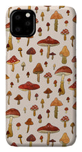 Load image into Gallery viewer, Watercolor Mushroom Pattern - Phone Case
