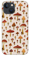 Load image into Gallery viewer, Watercolor Mushroom Pattern - Phone Case