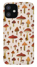 Load image into Gallery viewer, Watercolor Mushroom Pattern - Phone Case