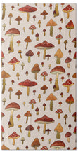 Load image into Gallery viewer, Watercolor Mushroom Pattern - Beach Towel