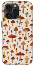 Load image into Gallery viewer, Watercolor Mushroom Pattern - Phone Case