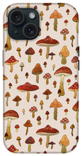 Load image into Gallery viewer, Watercolor Mushroom Pattern - Phone Case
