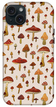 Load image into Gallery viewer, Watercolor Mushroom Pattern - Phone Case