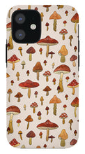 Load image into Gallery viewer, Watercolor Mushroom Pattern - Phone Case