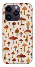 Load image into Gallery viewer, Watercolor Mushroom Pattern - Phone Case