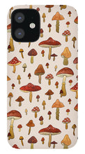 Load image into Gallery viewer, Watercolor Mushroom Pattern - Phone Case