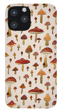 Load image into Gallery viewer, Watercolor Mushroom Pattern - Phone Case