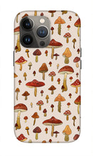 Load image into Gallery viewer, Watercolor Mushroom Pattern - Phone Case