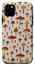 Load image into Gallery viewer, Watercolor Mushroom Pattern - Phone Case