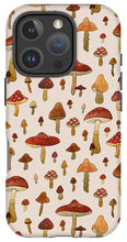 Load image into Gallery viewer, Watercolor Mushroom Pattern - Phone Case