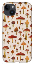 Load image into Gallery viewer, Watercolor Mushroom Pattern - Phone Case